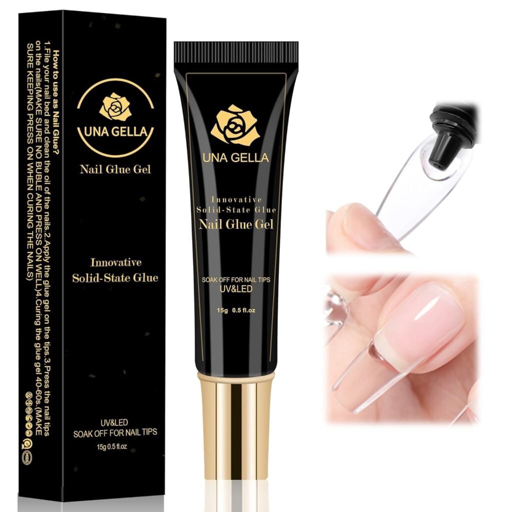 Una Gella Solid Nail Glue Gel