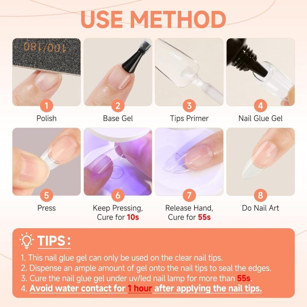 Una Gella Solid Nail Glue Gel