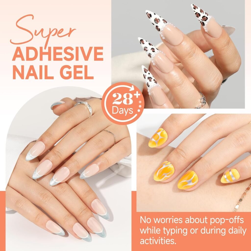 Una Gella Solid Nail Glue Gel for all